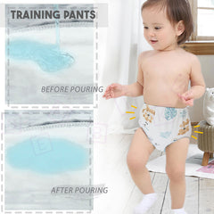 Waterproof Breathable Cotton Potty Training Pants for Babies (Cute Tiger)