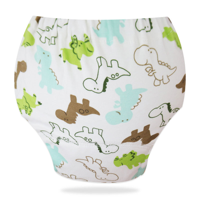 Waterproof Breathable Cotton Potty Training Pants for Babies (Dinosaur)