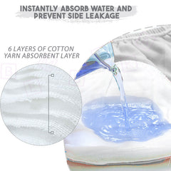 Waterproof Breathable Cotton Potty Training Pants for Babies (Dinosaur)