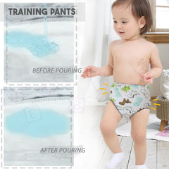 Waterproof Breathable Cotton Potty Training Pants for Babies (Dinosaur)