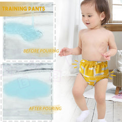 Waterproof Breathable Cotton Potty Training Pants for Babies (Giraffe)