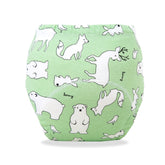 Waterproof Breathable Cotton Potty Training Pants for Babies (Blue Pineapple)