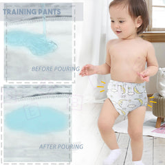 Waterproof Breathable Cotton Potty Training Pants for Babies (Moon)