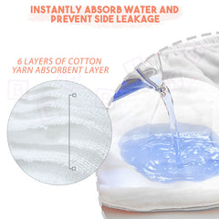 Waterproof Breathable Cotton Potty Training Pants for Babies (Pink Pineapple)