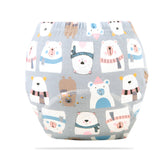Waterproof Breathable Cotton Potty Training Pants for Babies (Scarf Bear)