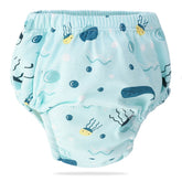 Waterproof Breathable Cotton Potty Training Pants for Babies (Underwater World)