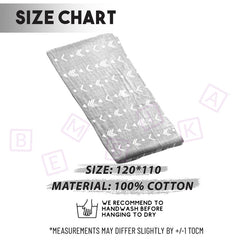 Bamboo Muslin Swaddle Wrap/Blanket for Baby 120X110 (Grey)