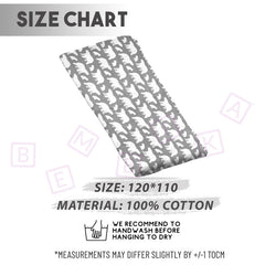 Bamboo Muslin Swaddle Wrap/Blanket for Baby 120X110 (White)