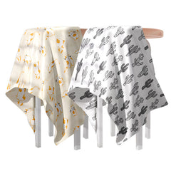 Bamboo Muslin Swaddle Wrap/Blanket for Baby 120X110 (Orange)