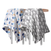 Bamboo Muslin Swaddle Wrap/Blanket for Baby 120X110 (Blue)