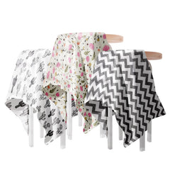 Bamboo Muslin Swaddle Wrap/Blanket for Baby 120X110 (White)