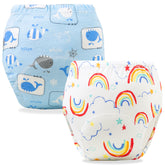 Waterproof Breathable Cotton Potty Training Pants for Babies (Set of 2)
