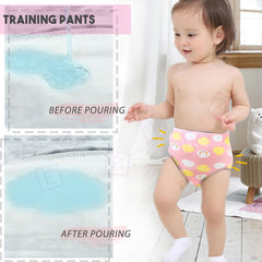 Waterproof Breathable Cotton Potty Training Pants for Babies (Set of 2)