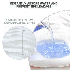 Waterproof Breathable Cotton Potty Training Pants for Babies (Set of 2)