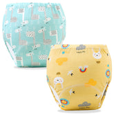 Waterproof Breathable Cotton Potty Training Pants for Babies (Set of 2)