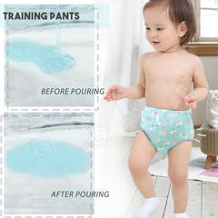 Waterproof Breathable Cotton Potty Training Pants for Babies (Set of 2)