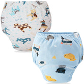 Waterproof Breathable Cotton Potty Training Pants for Babies (Set of 2)