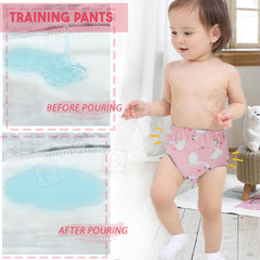 Waterproof Breathable Cotton Potty Training Pants for Babies (Set of 2)