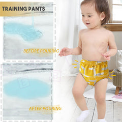 Waterproof Breathable Cotton Potty Training Pants for Babies (Set of 2)