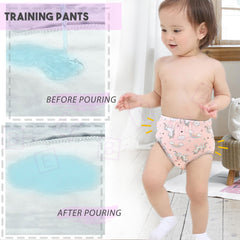 Waterproof Breathable Cotton Potty Training Pants for Babies (Set of 2)
