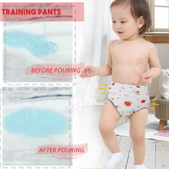 Waterproof Breathable Cotton Potty Training Pants for Babies (Set of 3)