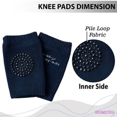 Baby Crawling Anti-Slip Knee pads (Blue)