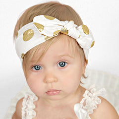 Baby Headband for Baby Hair Accessories for infant (White)