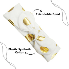 Baby Headband for Baby Hair Accessories for infant (White)