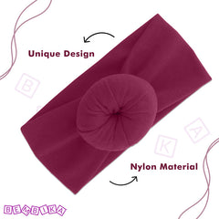 Baby Headband for Baby Hair Accessories for infant (Magenta)