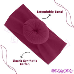Baby Headband for Baby Hair Accessories for infant (Magenta)