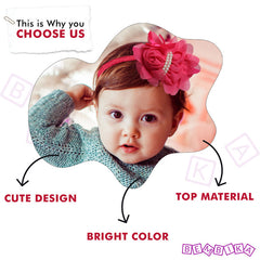 Baby Headband for Baby Hair Accessories for infant (Dark Pink)