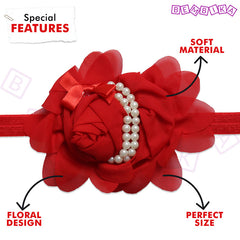 Baby Headband for Baby Hair Accessories for infant (Red)