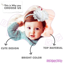 Baby Headband for Baby Hair Accessories for infant (White)