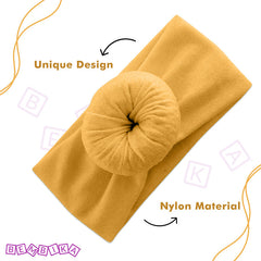 Baby Headband for Baby Hair Accessories for infant (Yellow)