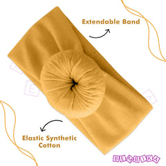 Baby Headband for Baby Hair Accessories for infant (Yellow)