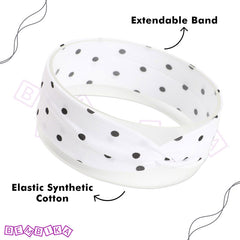 Baby Headband for Baby Hair Accessories for infant (White)