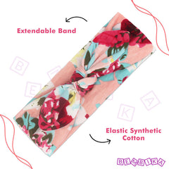 Baby Headband for Baby Hair Accessories for infant (Peach)