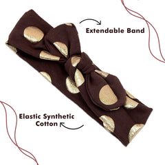 Baby Headband for Baby Hair Accessories for infant (Brown)