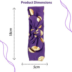 Baby Headband for Baby Hair Accessories for infant (Purple)