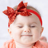 Baby Headband for Baby Hair Accessories for infant (Red)