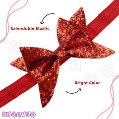 Baby Headband for Baby Hair Accessories for infant (Red)