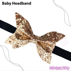 Baby Headband for Baby Hair Accessories for infant (Golden)