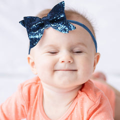 Baby Headband for Baby Hair Accessories for infant (Blue)