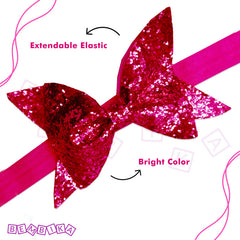 Baby Headband for Baby Hair Accessories for infant (Dark Pink)