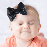 Baby Headband for Baby Hair Accessories for infant (Black)
