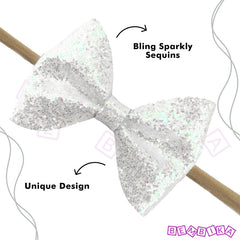 Baby Headband for Baby Hair Accessories for infant (White)