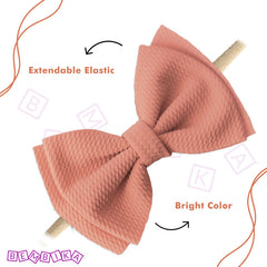 Baby Headband for Baby Hair Accessories for infant (Peach)