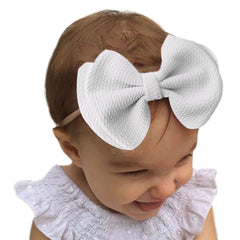 Baby Headband for Baby Hair Accessories for infant (White)