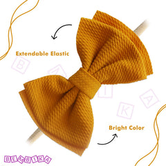 Baby Headband for Baby Hair Accessories for infant (Yellow)