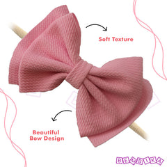 Baby Headband for Baby Hair Accessories for infant (Pink)